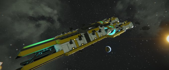 Blueprint Shugoki Space Engineers mod