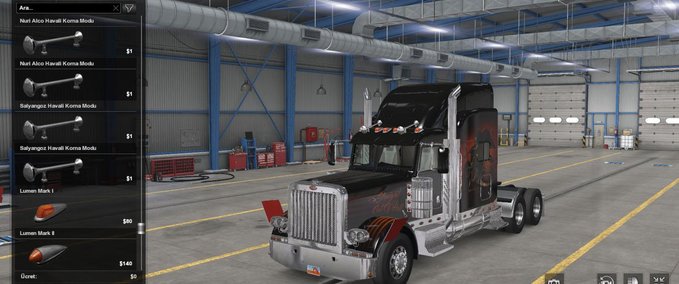 Trucks [ATS] AIR HORNS PACK American Truck Simulator mod