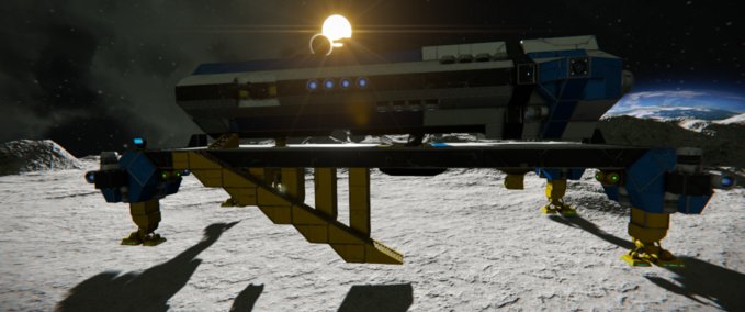 Blueprint The Worm Hole Space Engineers mod