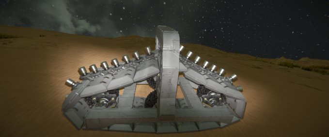 Blueprint Wheeltrack Space Engineers mod