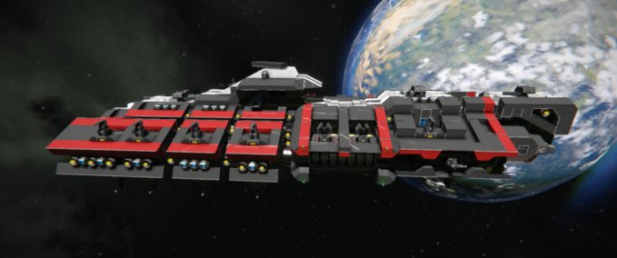 Blueprint ArcLight Battleship Space Engineers mod