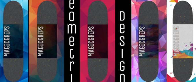 Other Magic Grips Pack 4 - Geometric Series Skater XL mod
