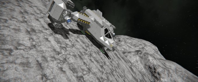 Blueprint Evic fighter mark I Space Engineers mod