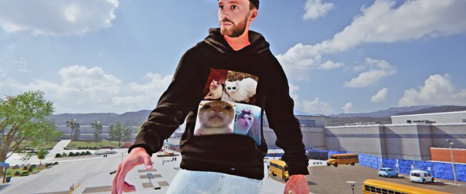 Other Cats Collection Hoodie Skater XL mod