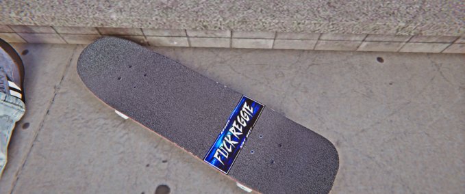 Fakeskate Brand Fck Reggie Grip Skater XL mod