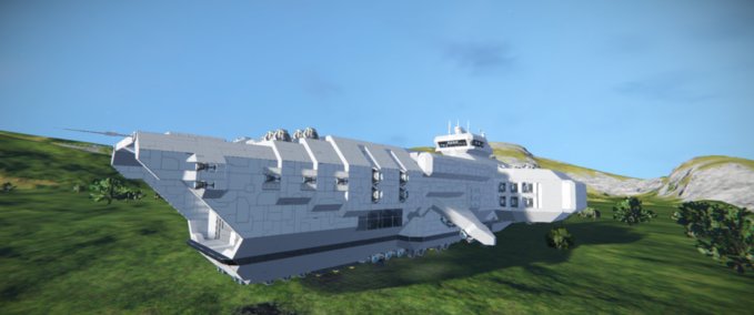 Blueprint Fleet Carrier-[build in progress] Space Engineers mod