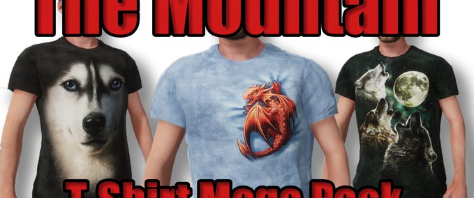 Real Brand The Mountain T-Shirt Mega Pack Skater XL mod