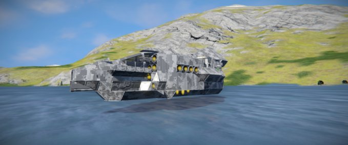 Blueprint Ark-412a MK.2 Space Engineers mod