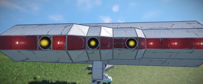 Blueprint Huricane 1 Space Engineers mod