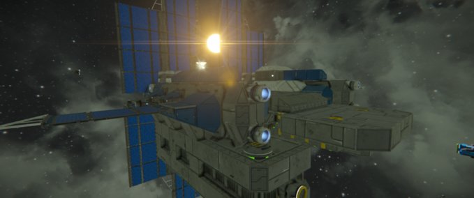 Blueprint Sail Base 2.0 Space Engineers mod