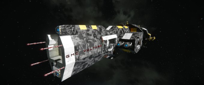 Blueprint G.M.C. Vulture Updated Space Engineers mod