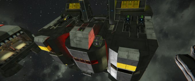 Blueprint G.M.C. OD Barracks Space Engineers mod