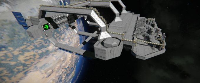Blueprint I.P.I Jump Station Mk 2 Space Engineers mod