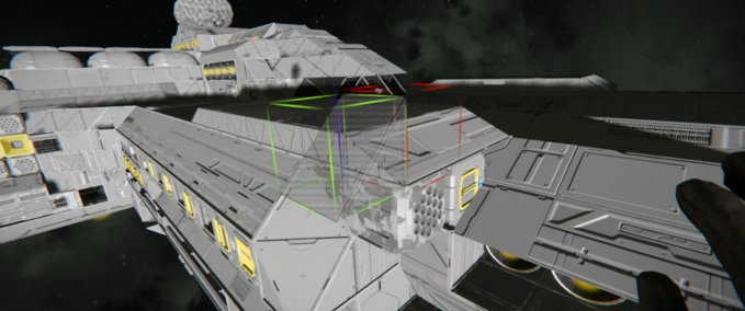 Blueprint Estructura grande 1179 Space Engineers mod