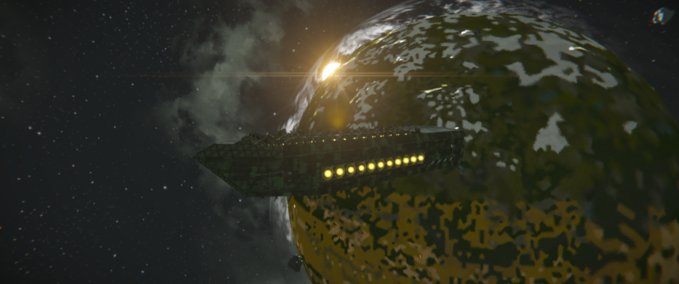 Blueprint Heavy frigot hondou Space Engineers mod