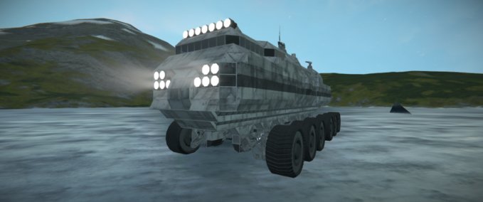 Blueprint Atlas wonderer 2.0 mobile base Space Engineers mod