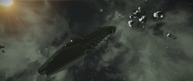 Blueprint DHO Naia Class Belladonna BattleCruiser Space Engineers mod