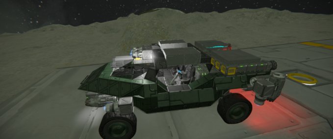 Blueprint M12 Warthog Mod2 Space Engineers mod