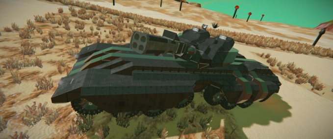 Blueprint Trinity Heavy Tank Space Engineers mod