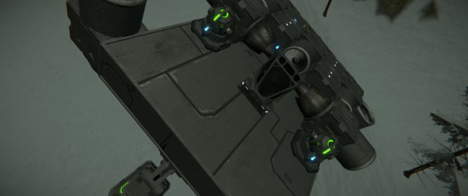 Blueprint Static Grid 7972 Space Engineers mod