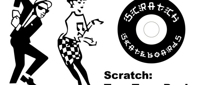 Gear Scratch Two Tone Ska pack Skater XL mod