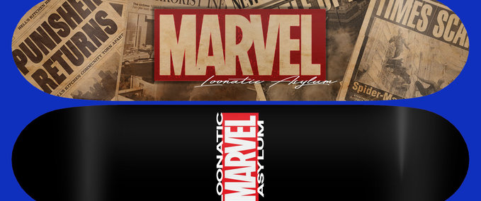 Other Loonatic Asylum - Marvel Pack Skater XL mod