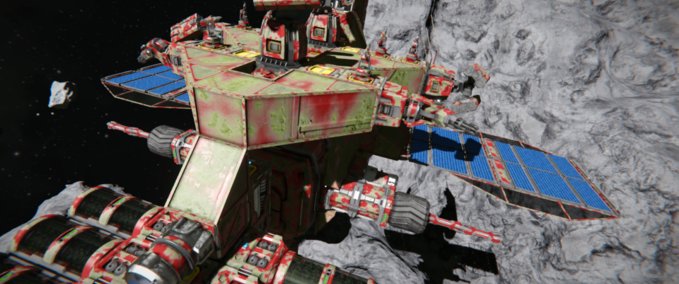 Blueprint Encounter Droneyard Space Engineers mod