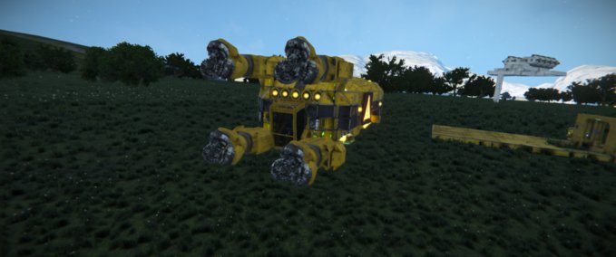 Blueprint Rock rider Space Engineers mod