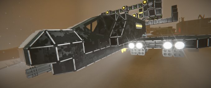 Blueprint Bax A-13 Jaguar Space Engineers mod