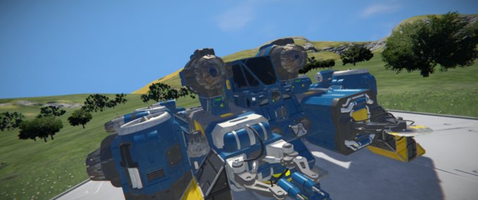 Blueprint Constructor mk.1 Space Engineers mod