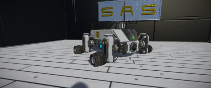 Blueprint SAS Rover Space Engineers mod