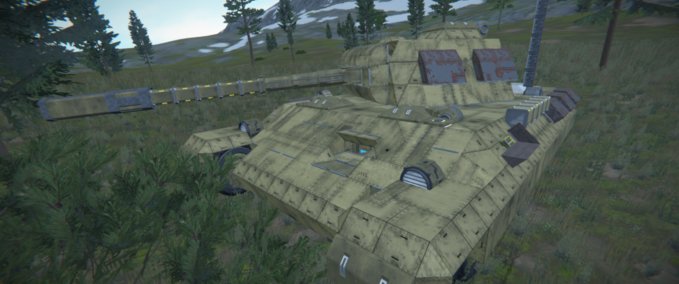 Blueprint Panther D Space Engineers mod