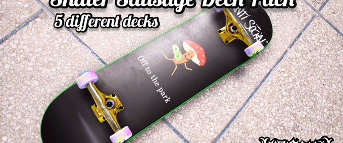 Sonstiges Skater Sausage Deck Pack Skater XL mod