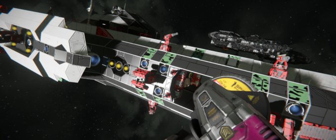 Blueprint D-37_Timberwolf Space Engineers mod