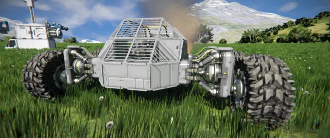 Blueprint Scout car small Space Engineers mod