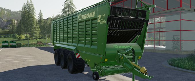 Ladewagen FS19_Krone_ZX_560_GD Landwirtschafts Simulator mod