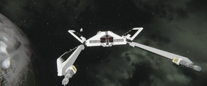 Blueprint Sith Empire Mark 6 Supremacy Fighter Space Engineers mod