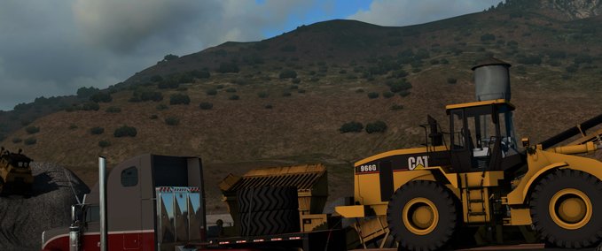 Trailer Besitzbarer Kalyn Siebert Single DropDeck (1.39.x)  American Truck Simulator mod