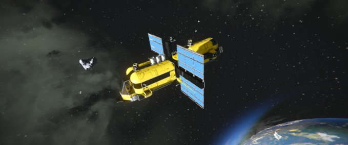 Blueprint SpaceBus Space Engineers mod