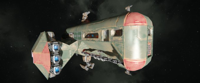 Blueprint BCS Ghoul Corvette Space Engineers mod