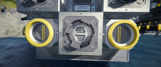 Blueprint MkI corvette Space Engineers mod