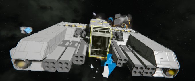 Blueprint Scraper Space Engineers mod