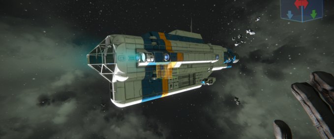 Blueprint Subnautica Cyclops without Mods Space Engineers mod