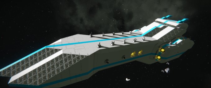 Blueprint ngu defender class updated with mods Space Engineers mod