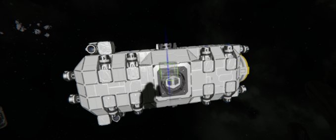 Blueprint module cargo v.1 no guns Space Engineers mod