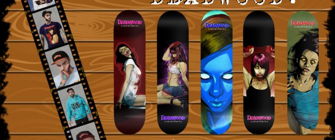 Deadwood Skateboards - Deadwood Dolls Drop Mod Image