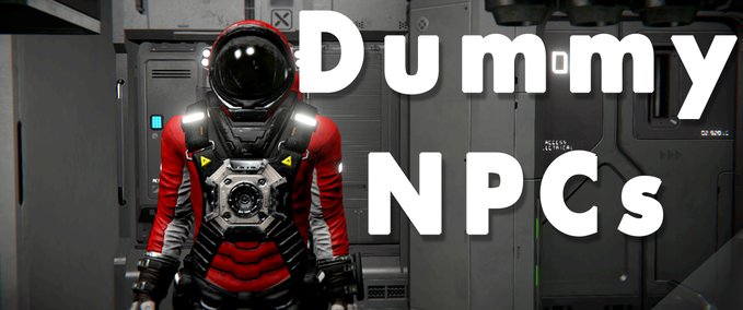 Sonstiges AE NPC Dummies - Interactable NPC Blocks Space Engineers mod