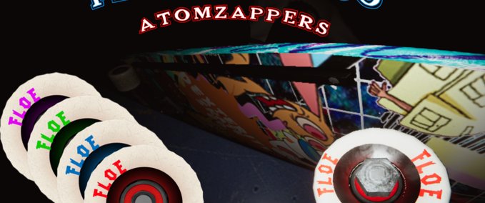 Other FLOE Wheels Atomzappers Skater XL mod