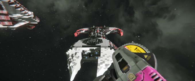 Blueprint Andromidan warship#1 Space Engineers mod