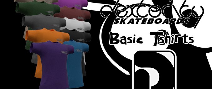 Fakeskate Brand Dexterity Skateboards - Basic T-Shirts Skater XL mod